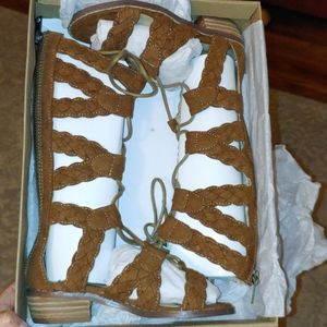 Joyfolie Girl gladiator sandals Size 10 BRAND NEW